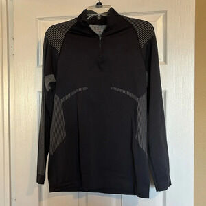 Mountain Warehouse men’s black quarter zip sweater size medium